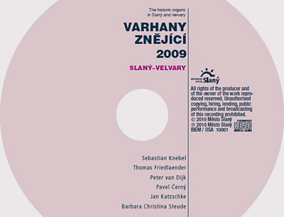 CD Varhany znějící 2009