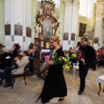 Pavel Černý a Ludmila Peterková, kostel sv. Petra a Pavla v Peruci, 12. 5. 2012