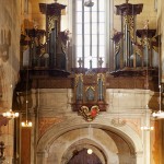Varhany v kostele sv. Gotharda ve Slaném