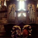 Varhany v kostele sv. Gotharda ve Slaném