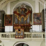 Varhany v kostele sv. Petra a Pavla v Peruci